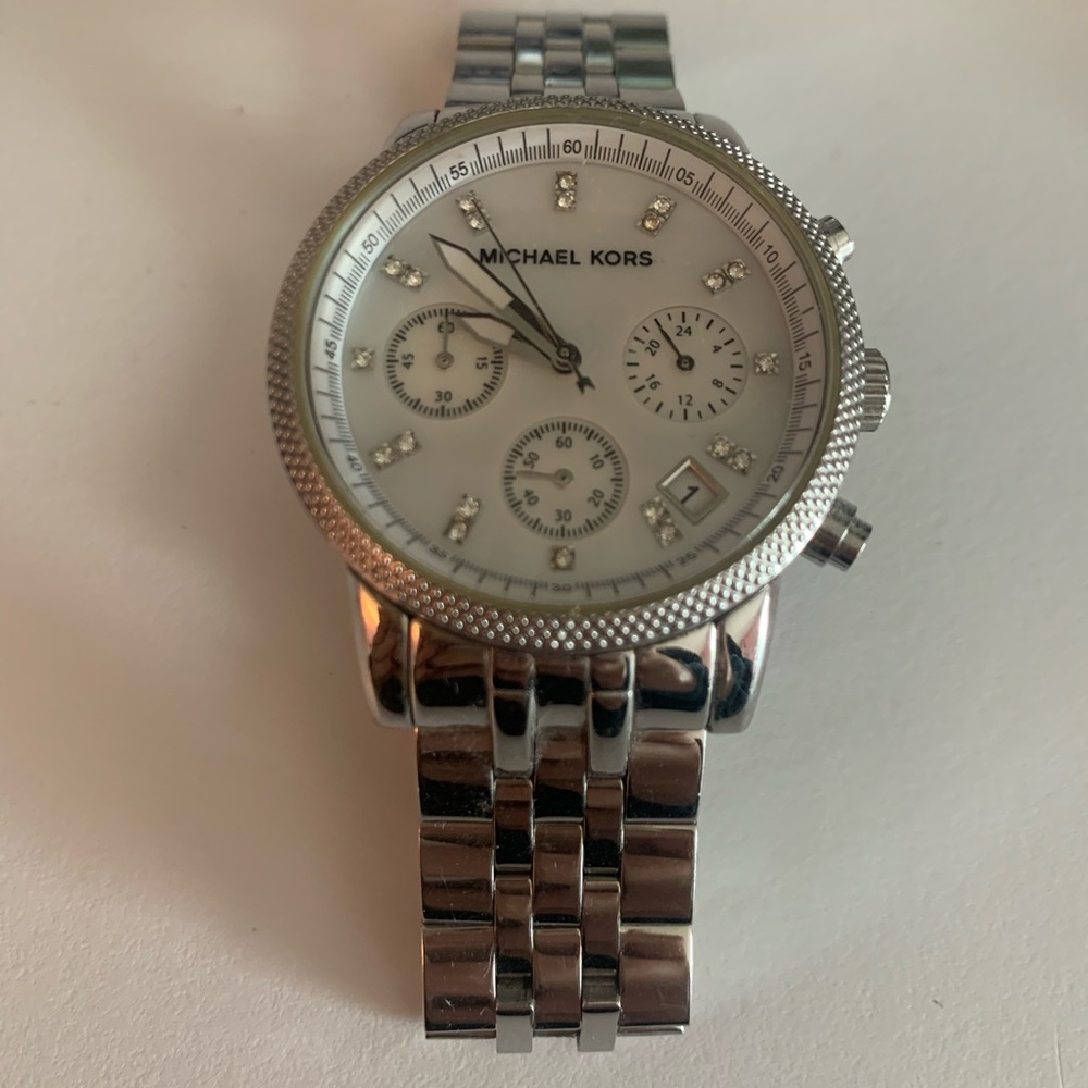 Michael Kore watch slightly worn